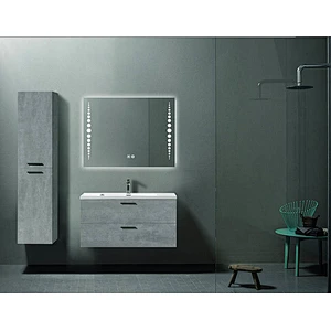 Mosmile Anti-fog Rectangle Touch LED Wall Hanging Bathroom Mirror